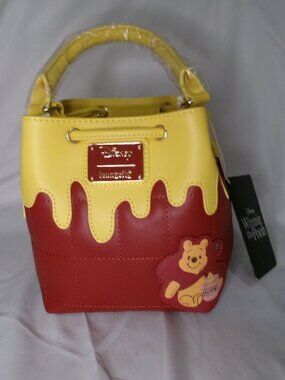 Loungefly Disney Winnie the Pooh Honey Drip Bucket Crossbody
